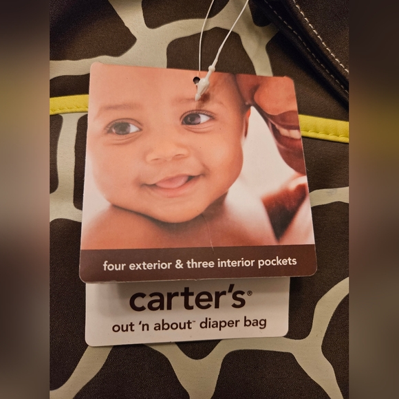 NWT Carter's Out 'n About Diaper Bag - Picture 8 of 11